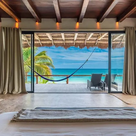 Villa Casa Aakbal Private Fron Sea Location Tulum