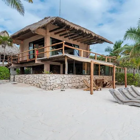 Casa Aakbal Private Fron Sea Location * Tulum