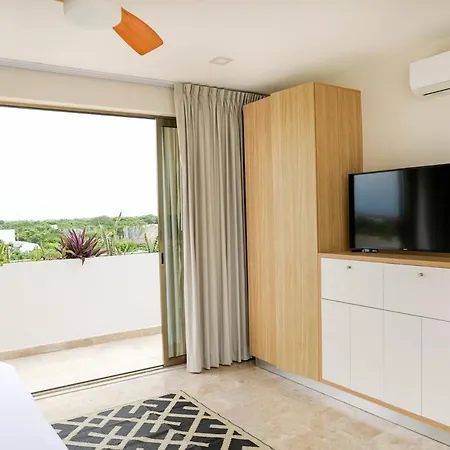 Penthouse 3 Recamaras Aldea Zama Alberca Privada *