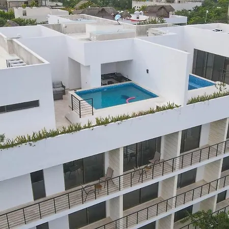 Penthouse 3 Recamaras Aldea Zama Alberca Privada * Tulum
