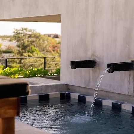 Luxury Loft In Aldea Zama With Rooftop Pool