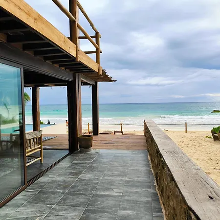 Casa Aakbal Private Fron Sea Location Villa Tulum