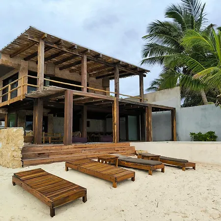 Villa Casa Aakbal Private Fron Sea Location Tulum