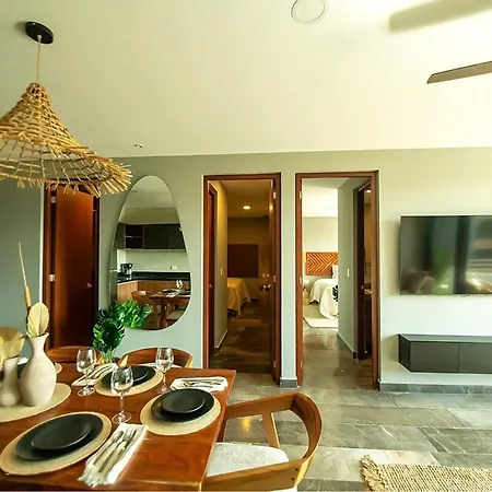 Paramar Black Luxury Aldea Zama Apartment *