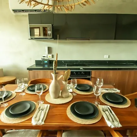 Apartment Paramar Black Luxury Aldea Zama *