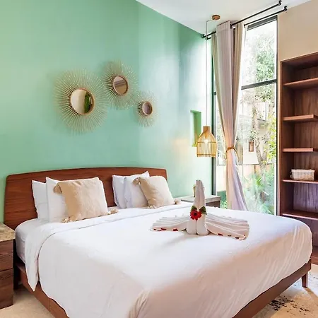 6br Retreat, 2 Pools, Sleeps 16, Aldea Zama * Tulum