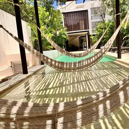 Center Family Double Four Guest With Free Parking Pool Ac Kitchenette Near * Tulum