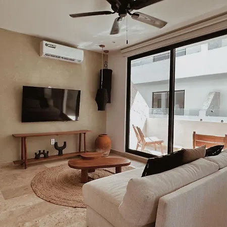 Apartment 2 Beds Gym And Pool Tulum