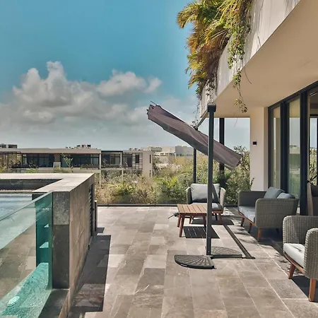Apartamento Lux Free Shuttle,gym,private Pool Tulum