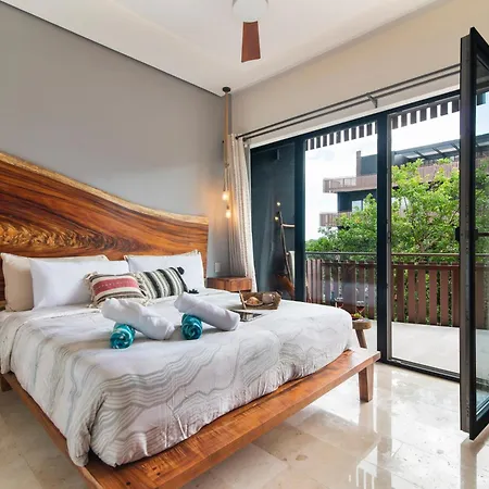 1br - Sea View Rooftop Pools Steps To & Jaguar Park * Tulum