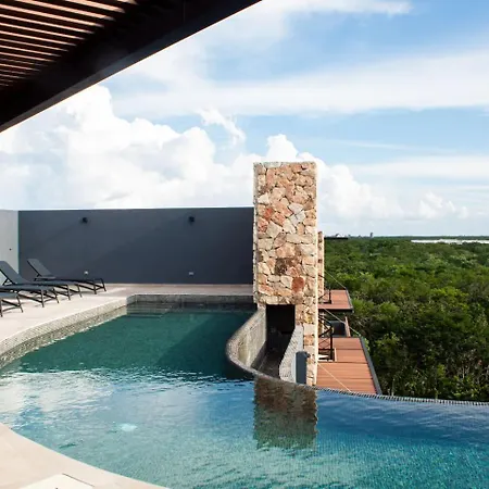 Apartment Swimup Retreat In Aldea Zama Pool At Your Door & Club Tulum