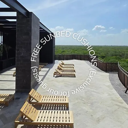 Private Jacuzzi In Zone - Sea View Rooftop Pools & Included * Tulum