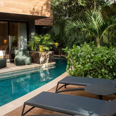 Apartment Swimup Retreat In Aldea Zama Pool At Your Door & Club
