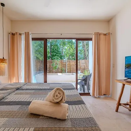 Modern With Pool Fast Wifi Perfect Apartamento Tulum