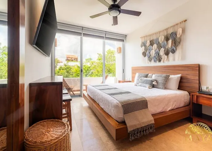 Nhoa 303A Lux 2Br Condo Pool View In Aldea Zama