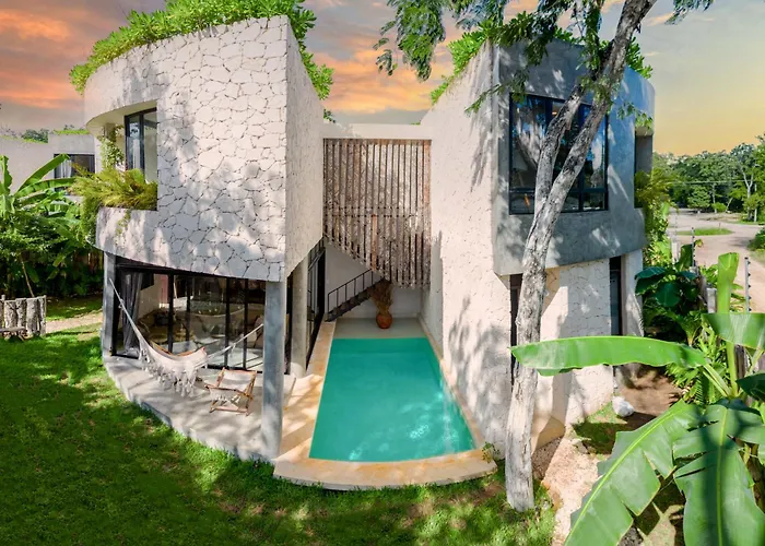 2 Tropical Bohemian Villas-2 Priv Pool-Bbq 3A-3B