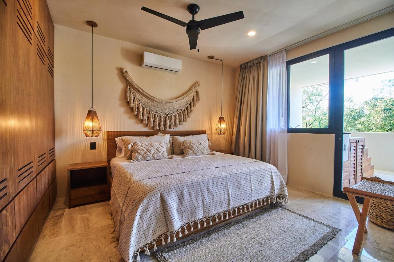 Fancy Tropical Cozy Private Balcony With Plunge Pool Premium Location In Apartment Tulum