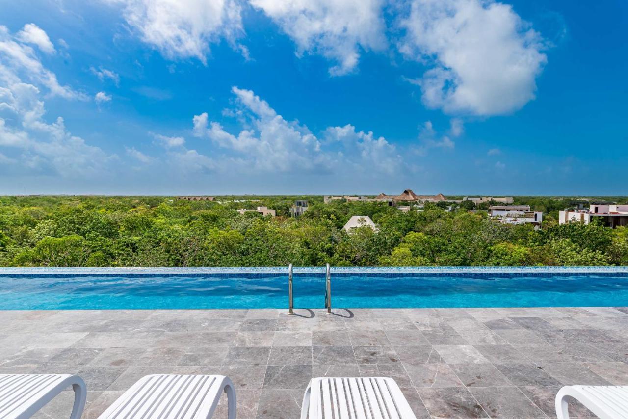 Top Location, Rooftop Pool And Gym With Jungle View, Elle Apartment Tulum