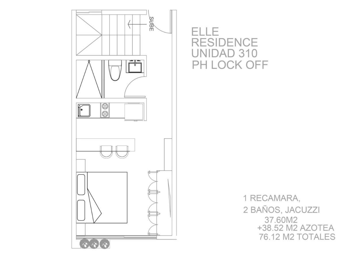 Apartment Top Location, Rooftop Pool And Gym With Jungle View, Elle