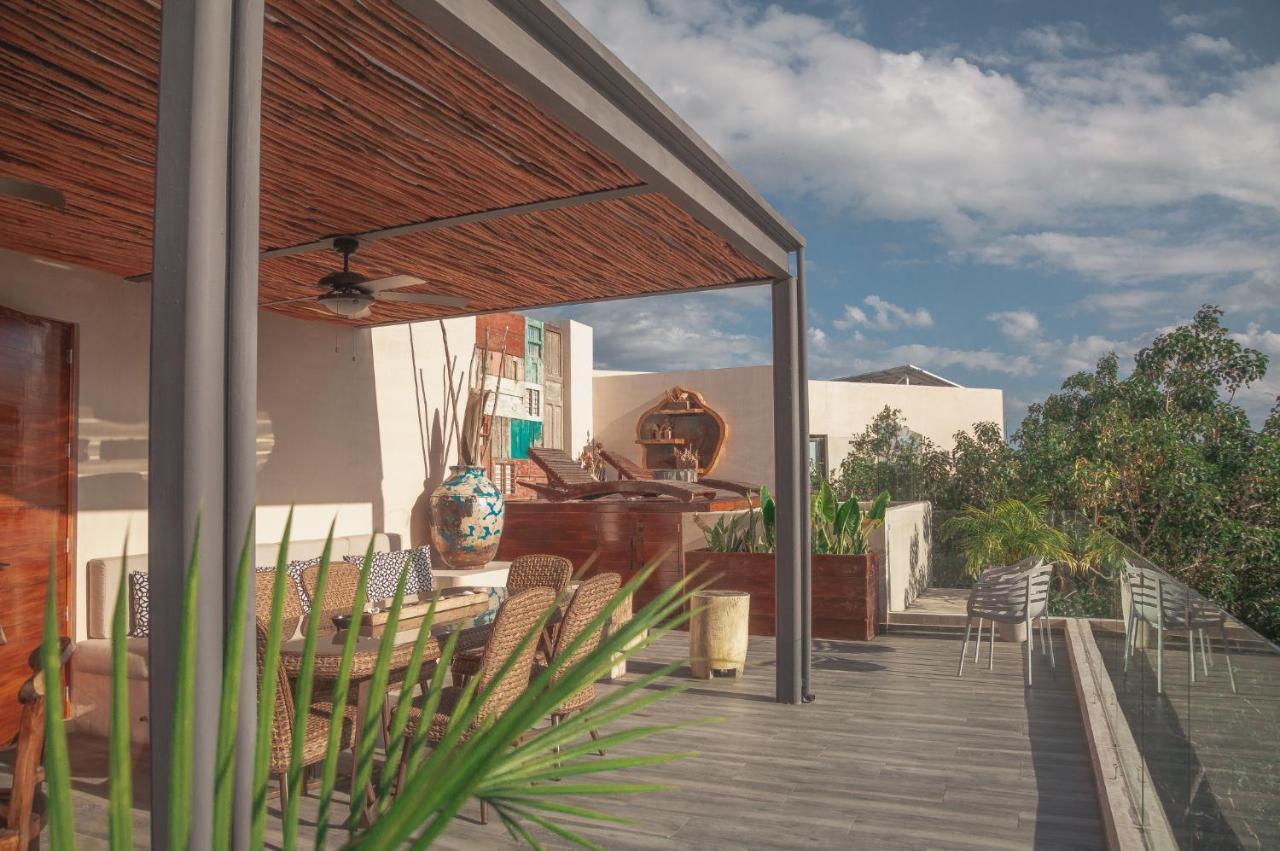 Kataleya By Zaazil - Stylish & Luxury Penthouse & , Up To 16 People, Private Pool, Private Hot Tub, Terrace And Roof In Luum Zama In The Jungle