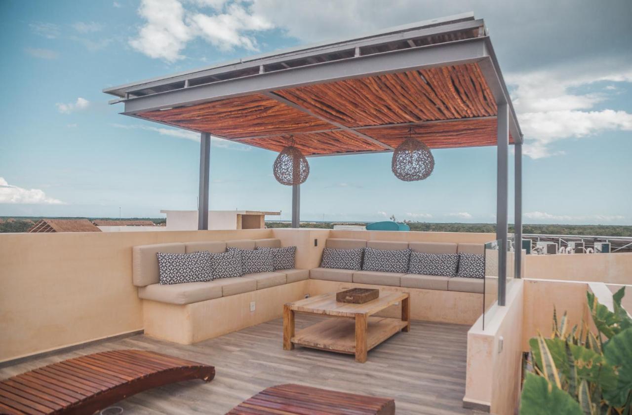 Apartment Kataleya By Zaazil - Stylish & Luxury Penthouse & , Up To 16 People, Private Pool, Private Hot Tub, Terrace And Roof In Luum Zama In The Jungle Tulum