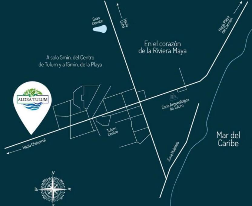 Apartment Tangerine House: Pools, Zamna, Wi-fi, Cenote Tulum