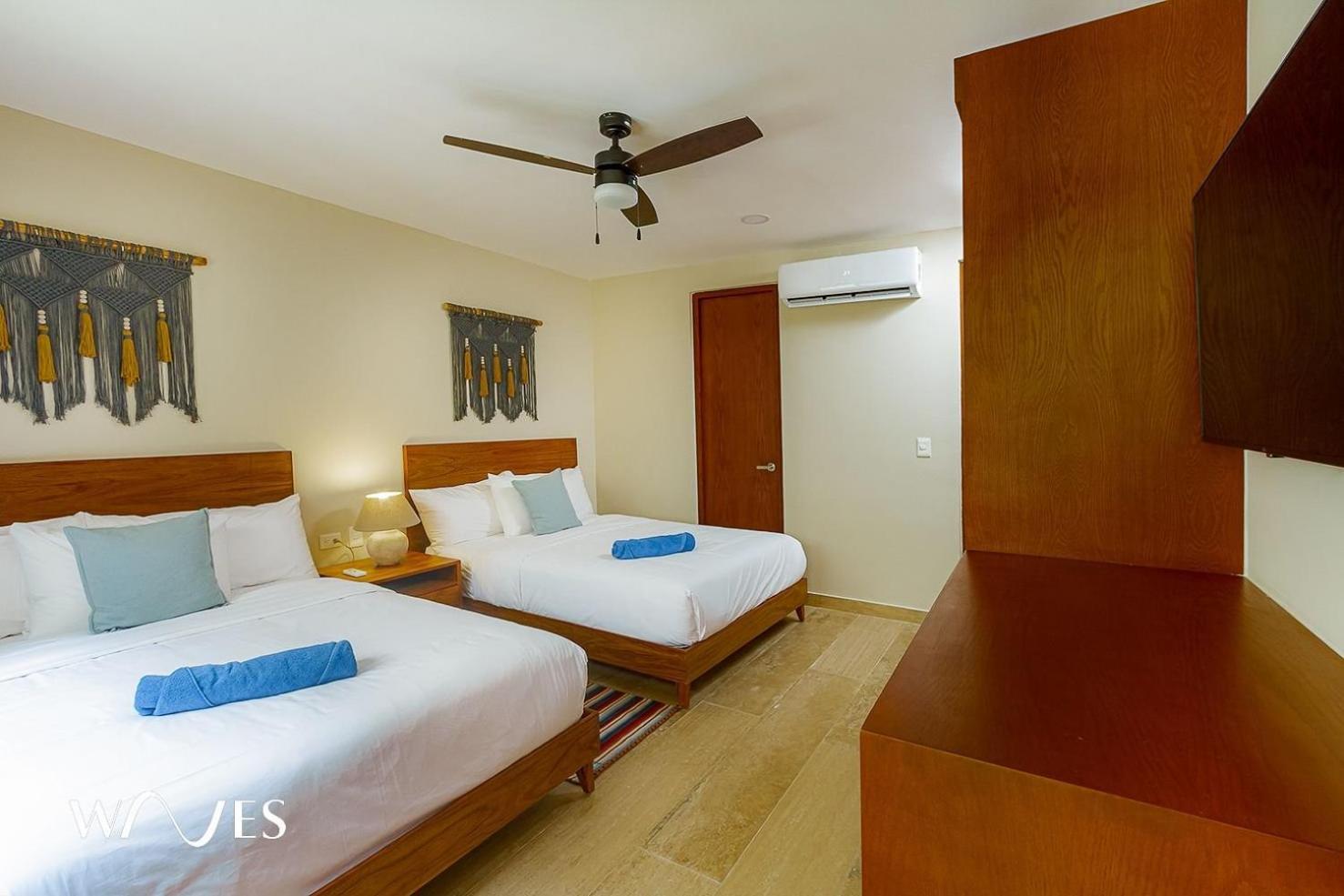 2 Rec. | Roof C/infinity Pool + Jacuzzi | Amplio * Tulum