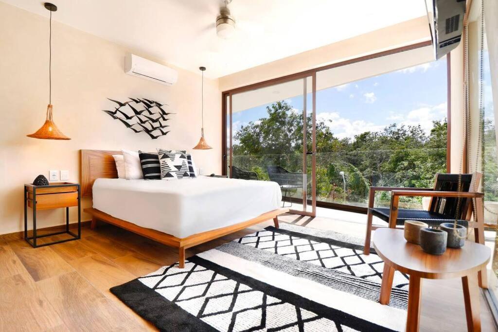 Stylish Jungle Penthouse & Private Rooftop Pool * Tulum