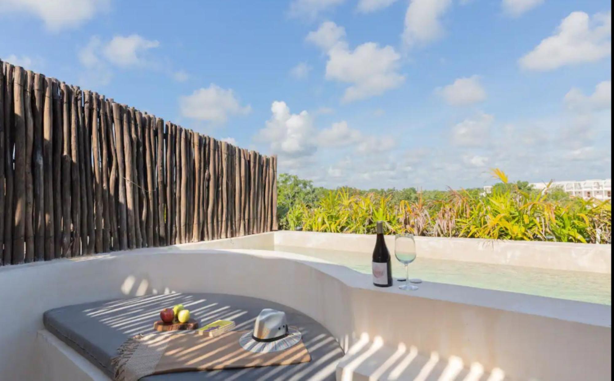 Private Pool And Rooftop In Aldea Zama, 24 7 Security In A Gated Community 15 Apartment