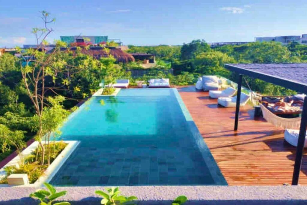 New 5 Star Condo-infinity&cenote Pool Apartamento