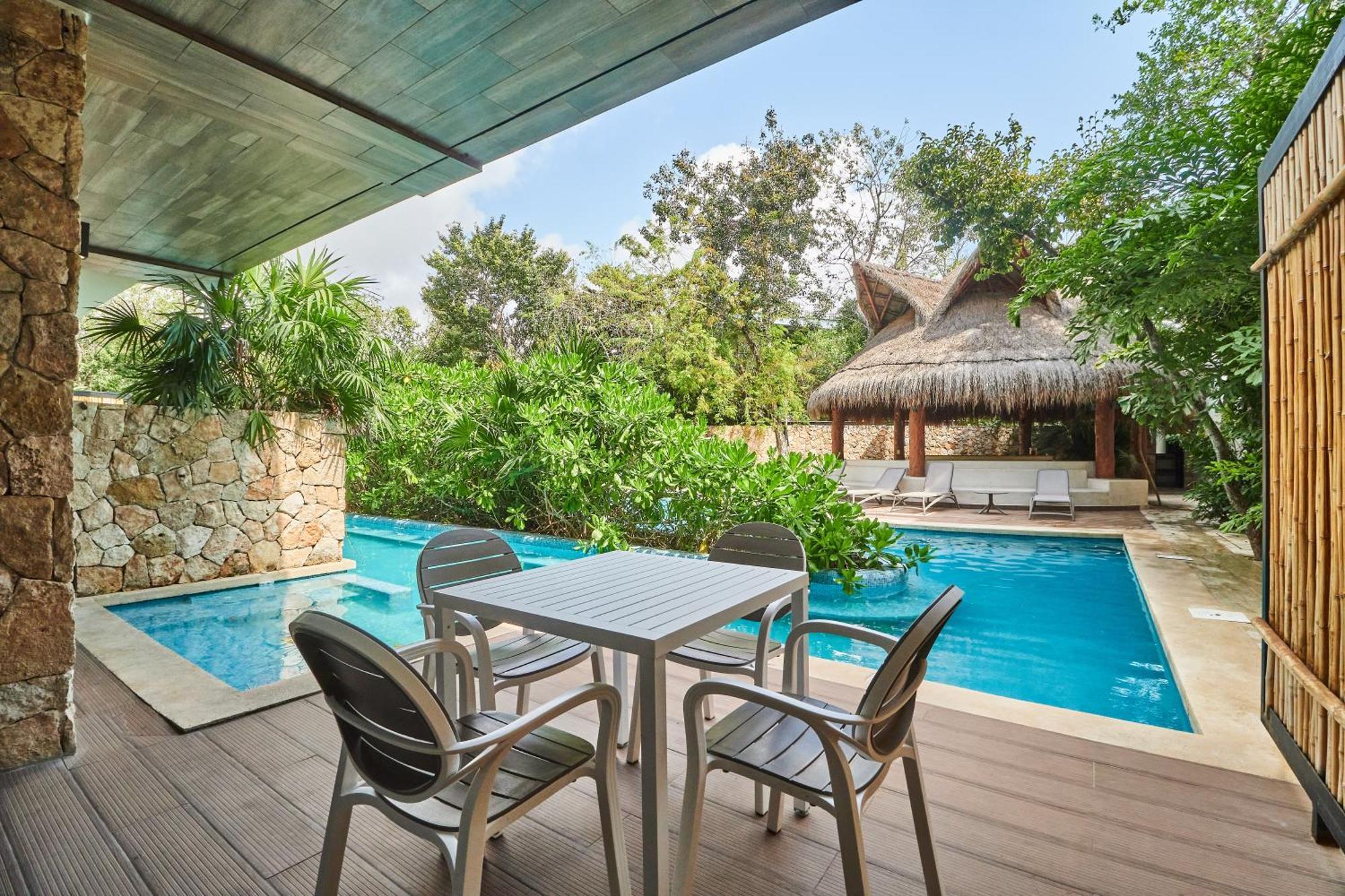 Homely And Equipped 2br With Swim Up Pool In Aldea Zama Apartamento