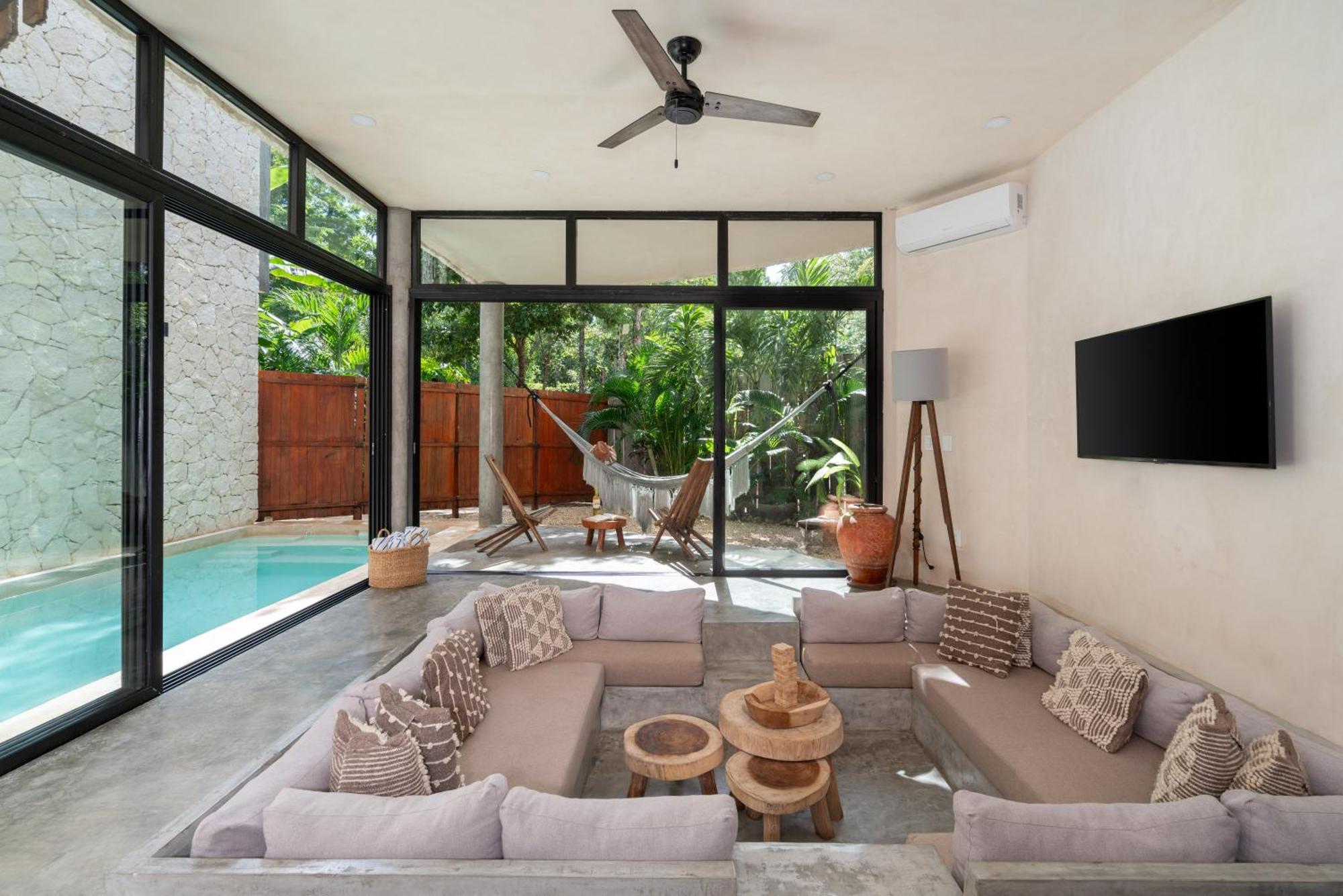 Auralis Boho Boho Villa-priv Pool-concierge-bbq 3b Villa Tulum