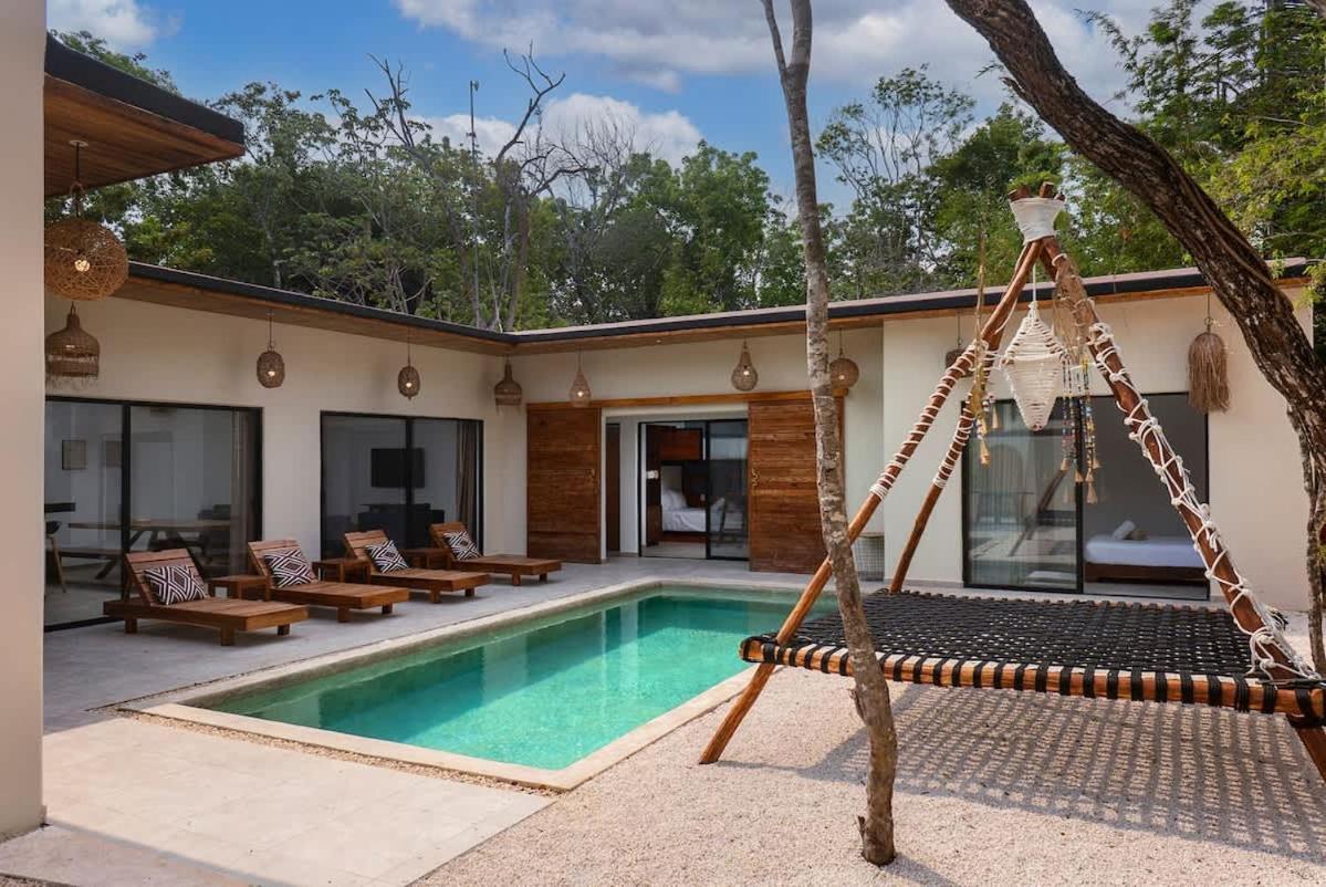 Heaven 4br Jungle Vibes Private Pool Holiday home Tulum
