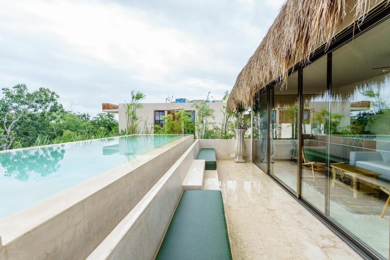 Luxury & Nature Meet A Private Pool & Roof Pool Apartment Tulum